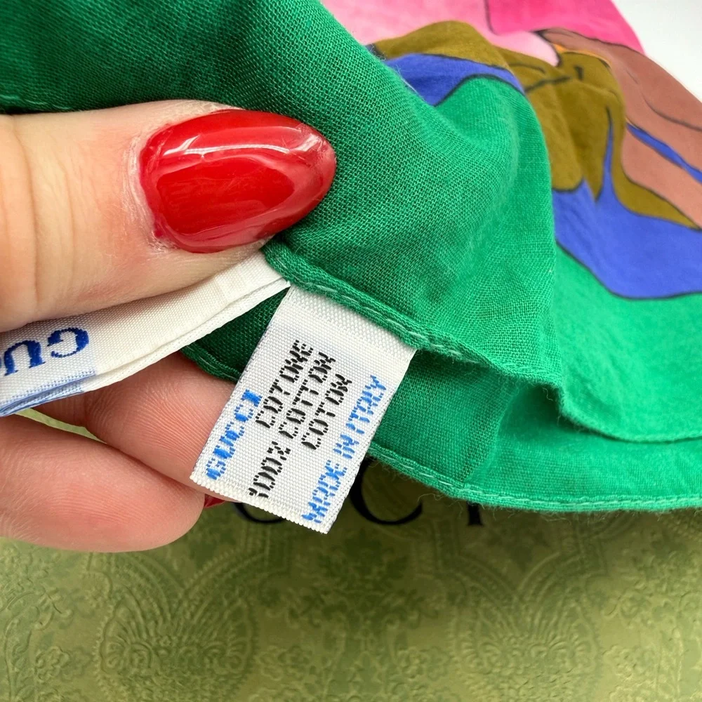 Gucci Extra Large Tropical Scarf/Wrap - Picture 5 of 6